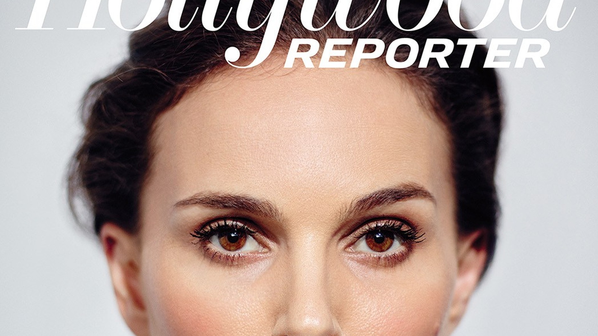 Natalie Portman for The Hollywood Reporter Cannes cover, makeup by Mélanie Inglessis